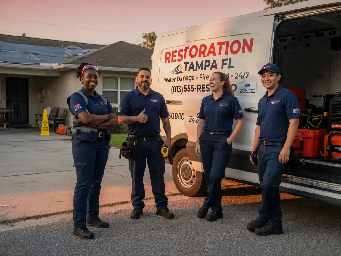 Water Damage Restoration company in Brooksville, MS